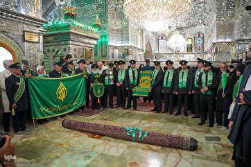 Shah Cheragh Mausoleum in Shiraz Dusted, Cleaned