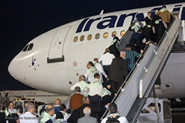 Pilgrims Leave Mashhad Int’l Airport to Attend Hajj