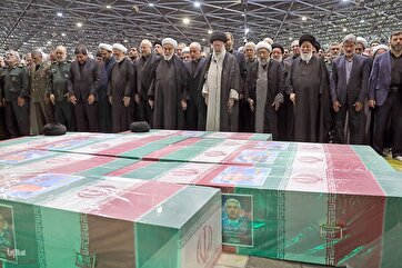 Photo Gallery: Ayatollah Khamenei Leads Funeral Prayer for Raisi