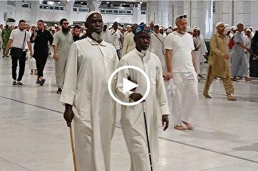 Hajj 2024: Tawaf of Visually Impaired Pilgrims