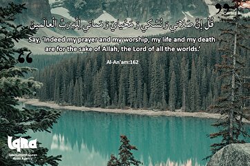 Verses to Live By: All Actions for The Sake of Allah