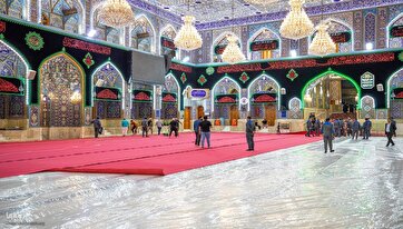 In Pictures: Imam Hussein Shrine Prepares to Host Mourners
