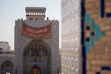 Photos: Imam Reza Shrine Prepares for Late Safar Mourning Ceremonies