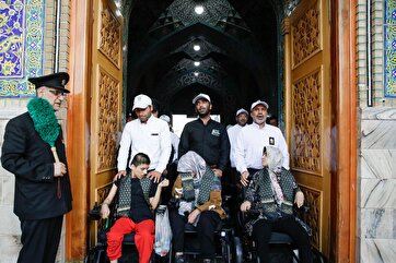 In Pictures: Generous Donation of Electric Wheelchairs at Imam Reza Shrine