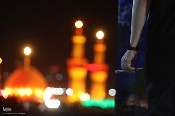 In Photos: Prominent Painter Creates Artwork in Karbala on Eve of Arbaeen