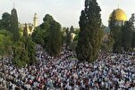 120,000 Palestinians Attend Eid al-Fitr Prayers at Al-Aqsa Mosque