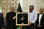 Pakistan Interior Minister Hails Visit to Imam Reza Mausoleum