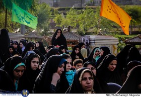 تجمع مدافعان حریم خانواده در پارک آب و آتش