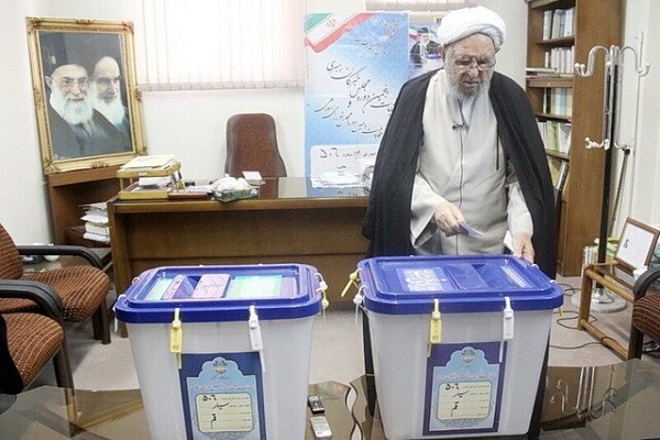 سخنان مراجع و علما در پای صندوق رای انتخابات مجلس