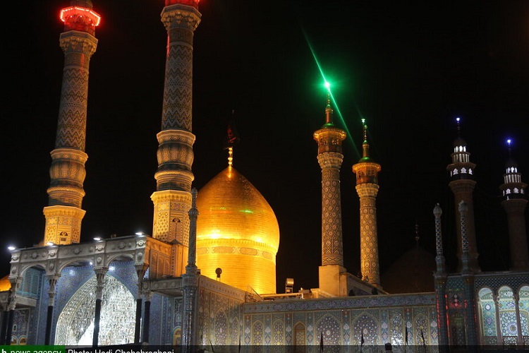 مراسم شکرگزاری بازگشایی درب‌های حرم کریمه اهل بیت‌(س) برگزار شد