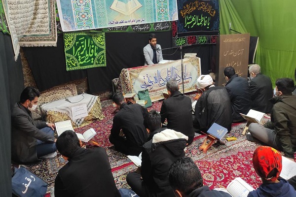 راه‌اندازی جلسه انس با قرآن در نسیم‌شهر + فیلم و عکس