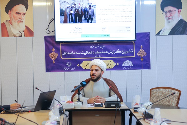 حجت‌الاسلام حسین فخر روحانی، مدیر عامل بنیاد خیرین حوزه‌های علمیه 