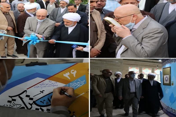افتتاح نمایشگاه آثار هنری سیوششمین جشنواره ملی قرآن و عترت دانشجویان افتتاح نمایشگاه آثار هنری سیوششمین جشنواره ملی قرآن و عترت دانشجویان