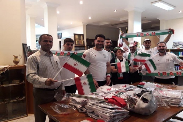 توزیع بیش از 6 هزار بسته حمایتی از تیم فوتبال ایران در قطر