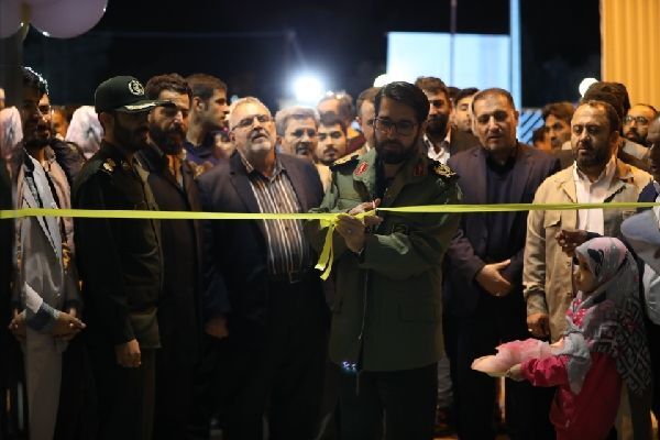 نمایشگاه اقتصاد مقاومتی سپاه استان قم آغاز به کار کرد