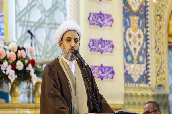 محمد حاج ابوالقاسم دولابی، سخنران حرم بانوی کرامت