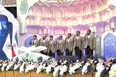 فیلم | اجرای گروه وزارت نفت در مسابقات بین‌المللی قرآن