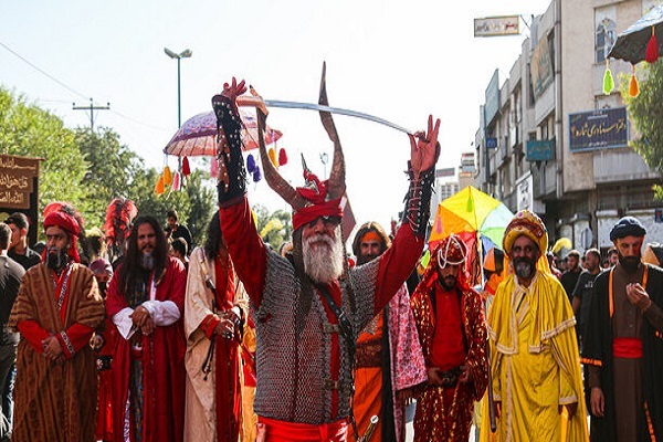 کاروان نمادین اسرای کربلا