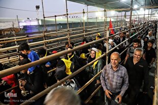 بازدید رئیس کمیته خدمات شهری ستاد مرکزی اربعین از مرزها