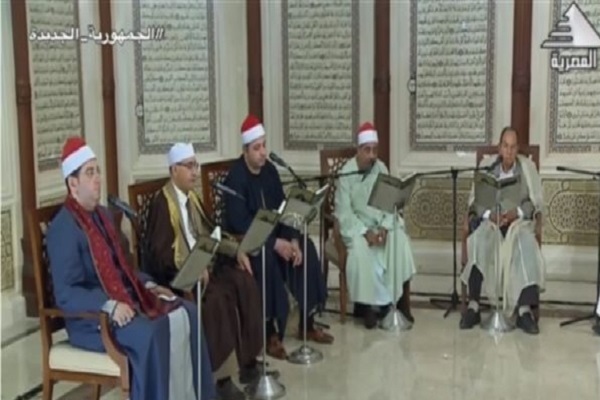 برگزاری محافل نمونه تلاوت قرآن در مصر + فیلم