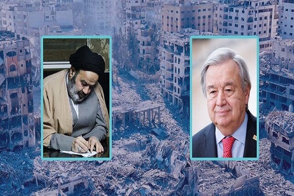 حجت‌الاسلام نواب و آنتونیو گوترش