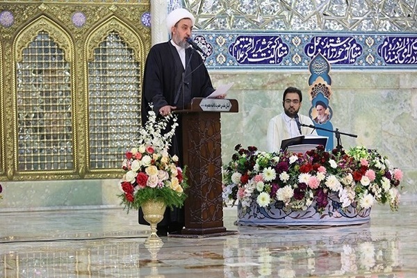 حجت‌الاسلام‌والمسلمین محمد حاج ابوالقاسم، سخنران حرم مطهر بانوی کرامت