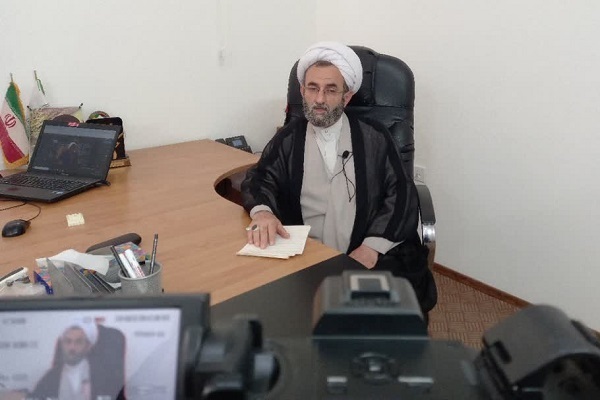 حجت‌الاسلام والمسلمین رضاپور، مدیر گروه کلام مرکز پاسخگویی به شبهات حوزه علمیه