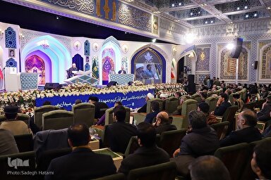 فیلم | اجرای شرکت‌کنندگان رشته حفظ کل در سومین روز مسابقات بین‌المللی قرآن