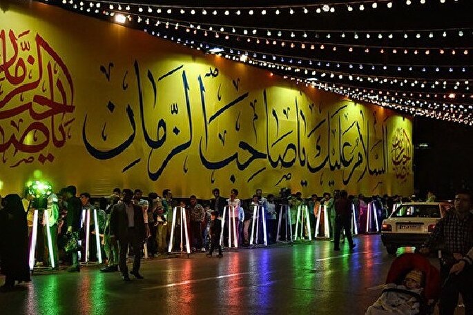 خراسان‌‌شمالی شب نیمه شعبان غرق در سرور