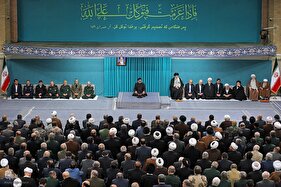 دیدار رهبر معظم انقلاب با کارگزاران نظام