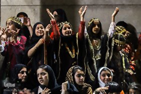 جشن گرگیعان در شبیشه اهواز