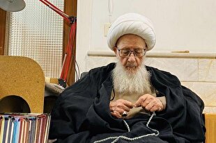 تماس فرزند آیت‌الله وحید خراسانی با معاون اول رئیس جمهور