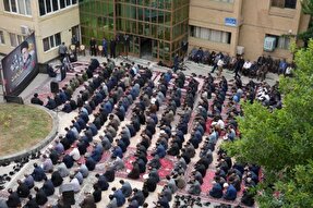 عکس | مراسم عزاداری شهادت آیت‌الله رئیسی در استانداری لرستان