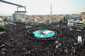 اشکِ تهران در سوگ خادم جمهور