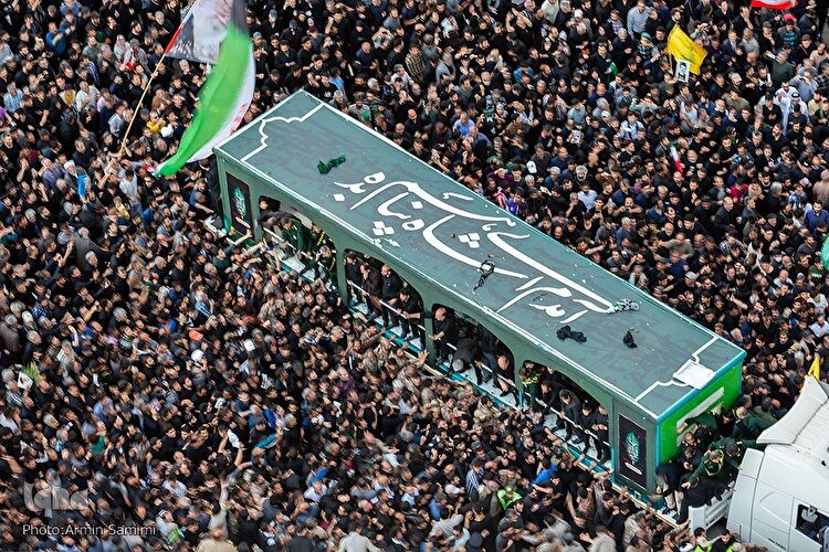 بدرقه رئیس جمهور شهید تا خانه ابدی در مشهد