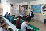 کرسی تلاوت قرآن به مناسبت هفتمین روزشهادت شهیدان خدمت در ملایر‎
