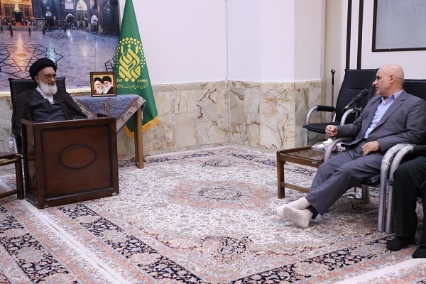 آیت‌الله سیدمحمد سعیدی در دیدار کاظم مجتبایی