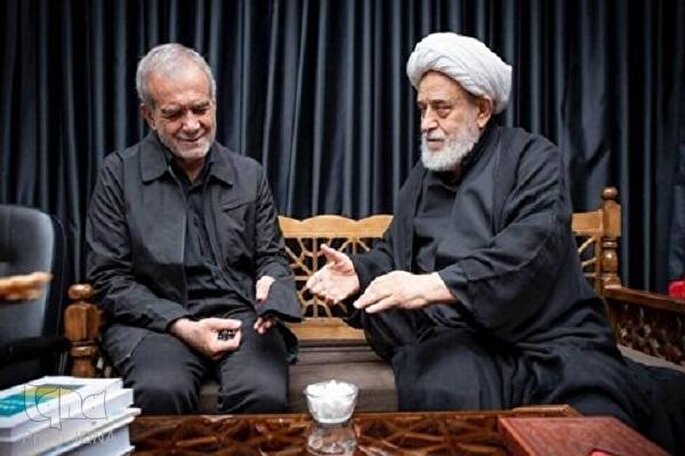 هدیه شیخ حسین انصاریان به رئیس‌جمهور منتخب چه بود