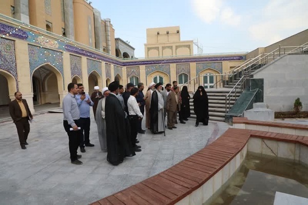 بهرهبرداری از شبستان و صحن نرجس خاتون مسجد مقدس جمکران بهرهبرداری از شبستان و صحن نرجس خاتون مسجد مقدس جمکران