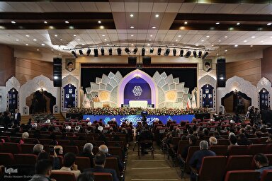 فیلم | اجرای مرتلان در چهارمین روز چهل‌وهفتمین مسابقات سراسری قرآن