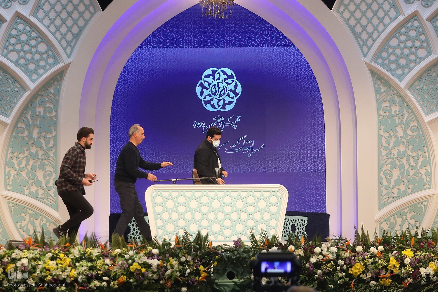 پایان رقابت‌‌ پرشور قاریان در هشتمین روز مسابقات قرآن