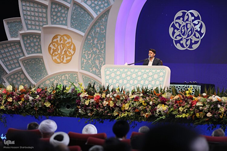 فینال بخش حفظ کل در روز پایانی مسابقات سراسری قرآن
