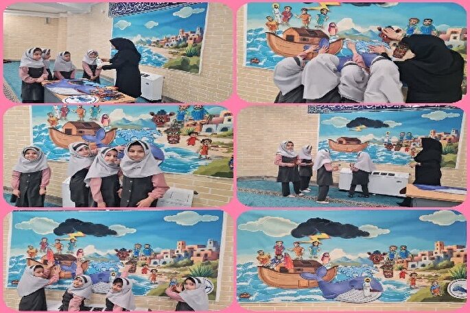 پرده‌خوانی قصه‌های قرآنی در مدارس استان قم