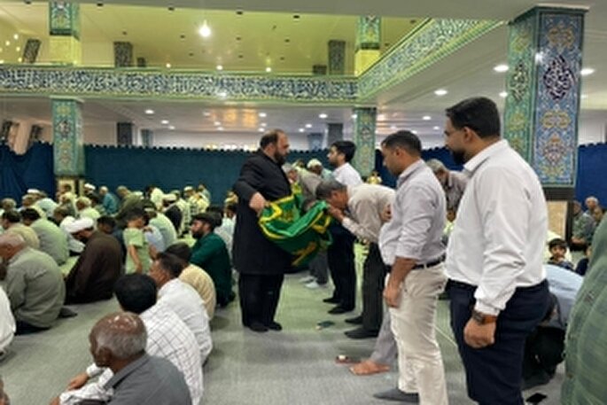 پرچم محبت و امید در دستان کارگران زیارتعلی بوسه‌باران شد