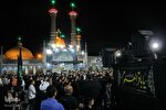 عزاداری شب شهادت امام باقر (ع) در حرم حضرت فاطمه معصومه (س)