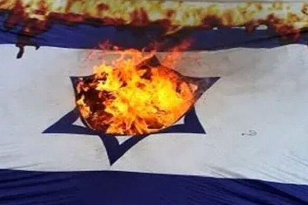 سوزاندن پرچم رژیم صهیونیستی