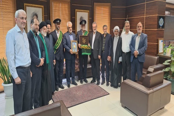 حضور شهید طهرانچی در حضرت فاطمه معصومه(س)