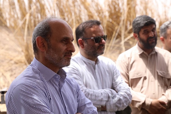 بازدید رئیس رسانه ملی از پشت‌صحنه سریال «024»