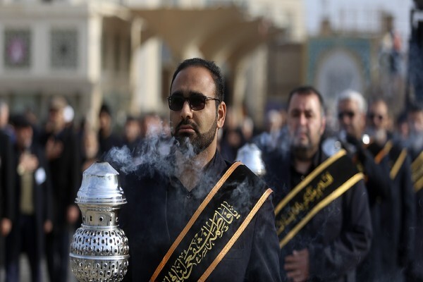 دسته عزای خادمان حرم بانوی کرامت