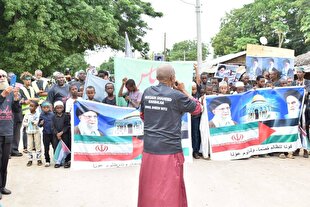 فیلم | مراسم راهپیمایی عاشورا در کنیا